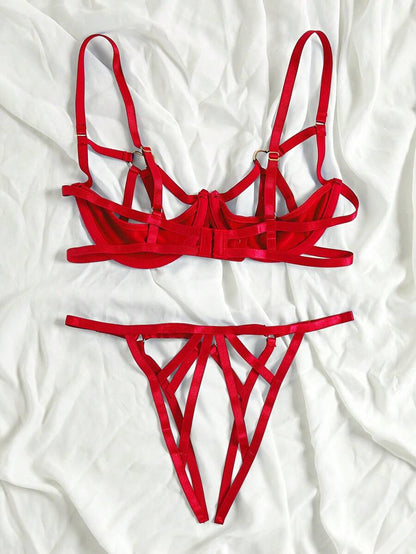 Two Pieces Underwire Lingerie Set