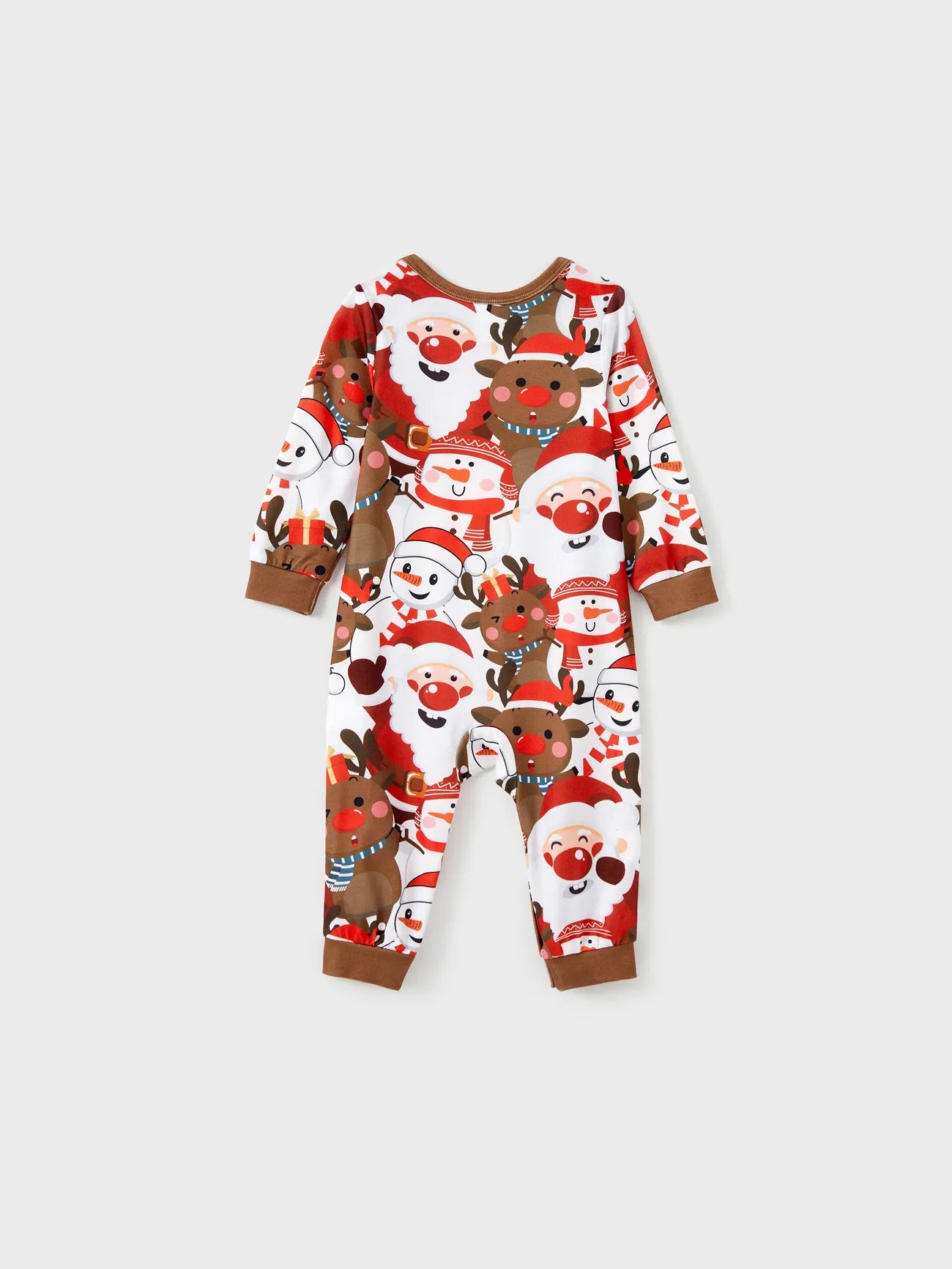 Christmas Family Matching Reindeer Print Raglan Sleeve Pajamas Sets