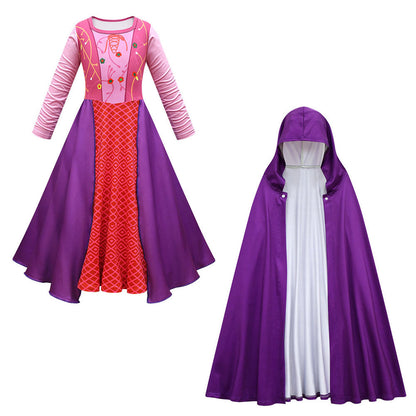 Elegant Hocus Pocus Cosplay Carnival Suit