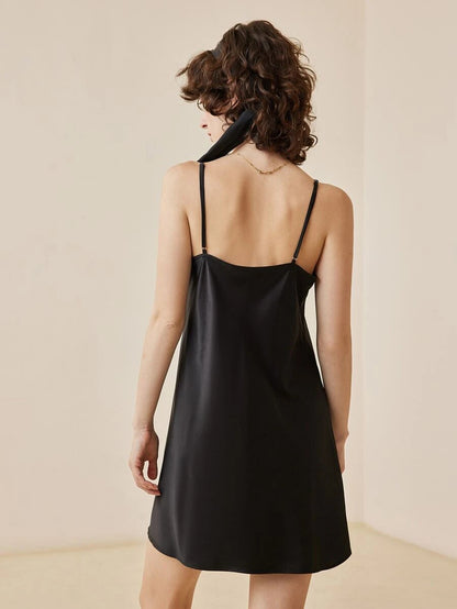 Elegant Sleeveless Satin Nightgowns