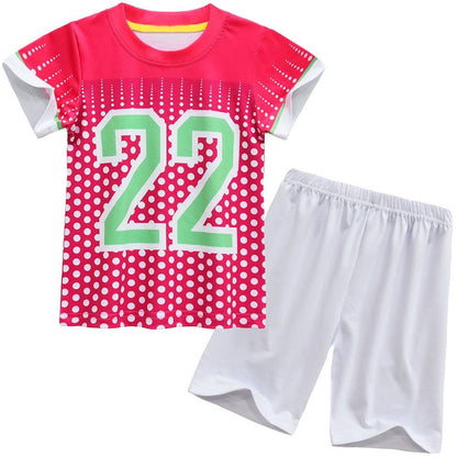 Elegant T Shirt And Shorts Costume Set 2XL