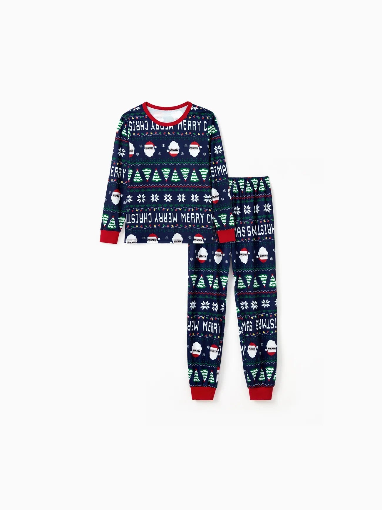 Festive Family Matching Pajama Set Women