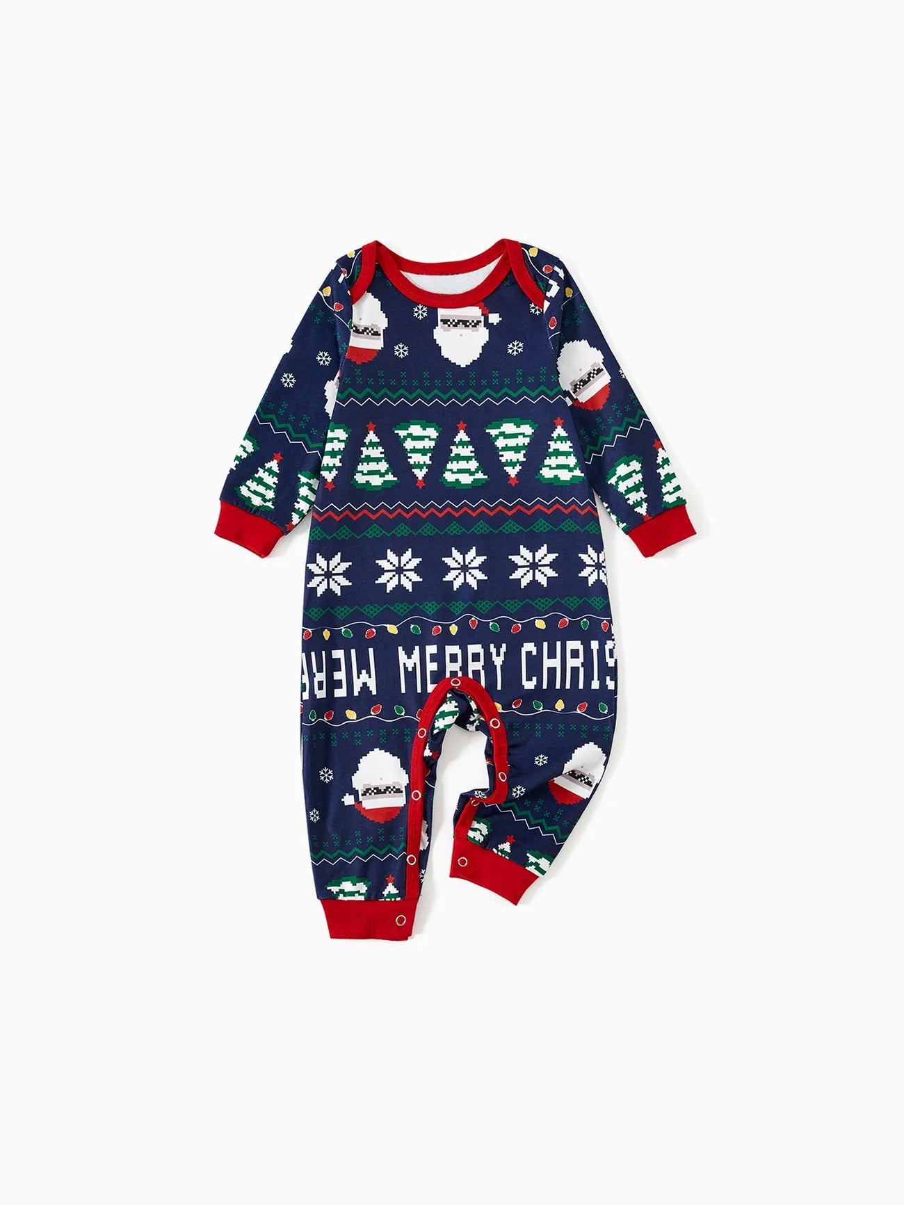 Festive Family Matching Pajama Set Baby