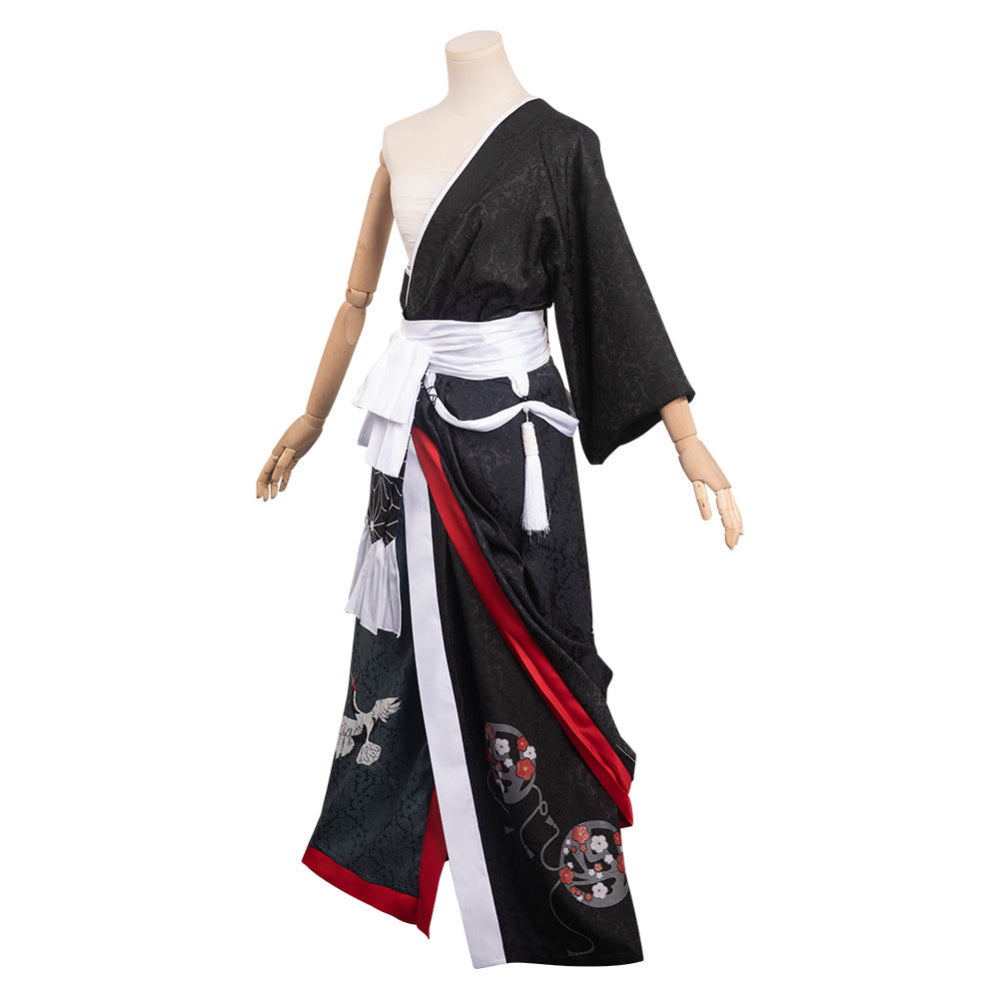 Final Fantasy Crane Kimono Suit