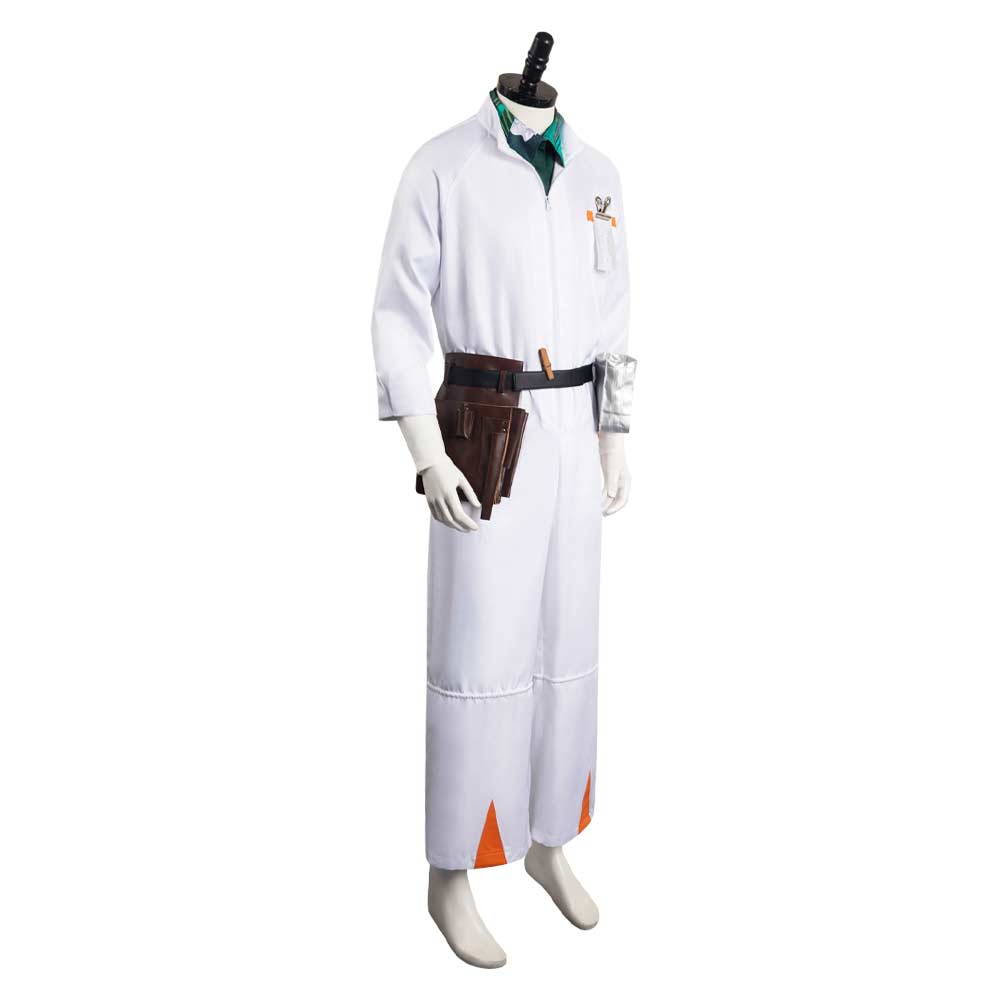 Future Doc Brown Cosplay Halloween Costume