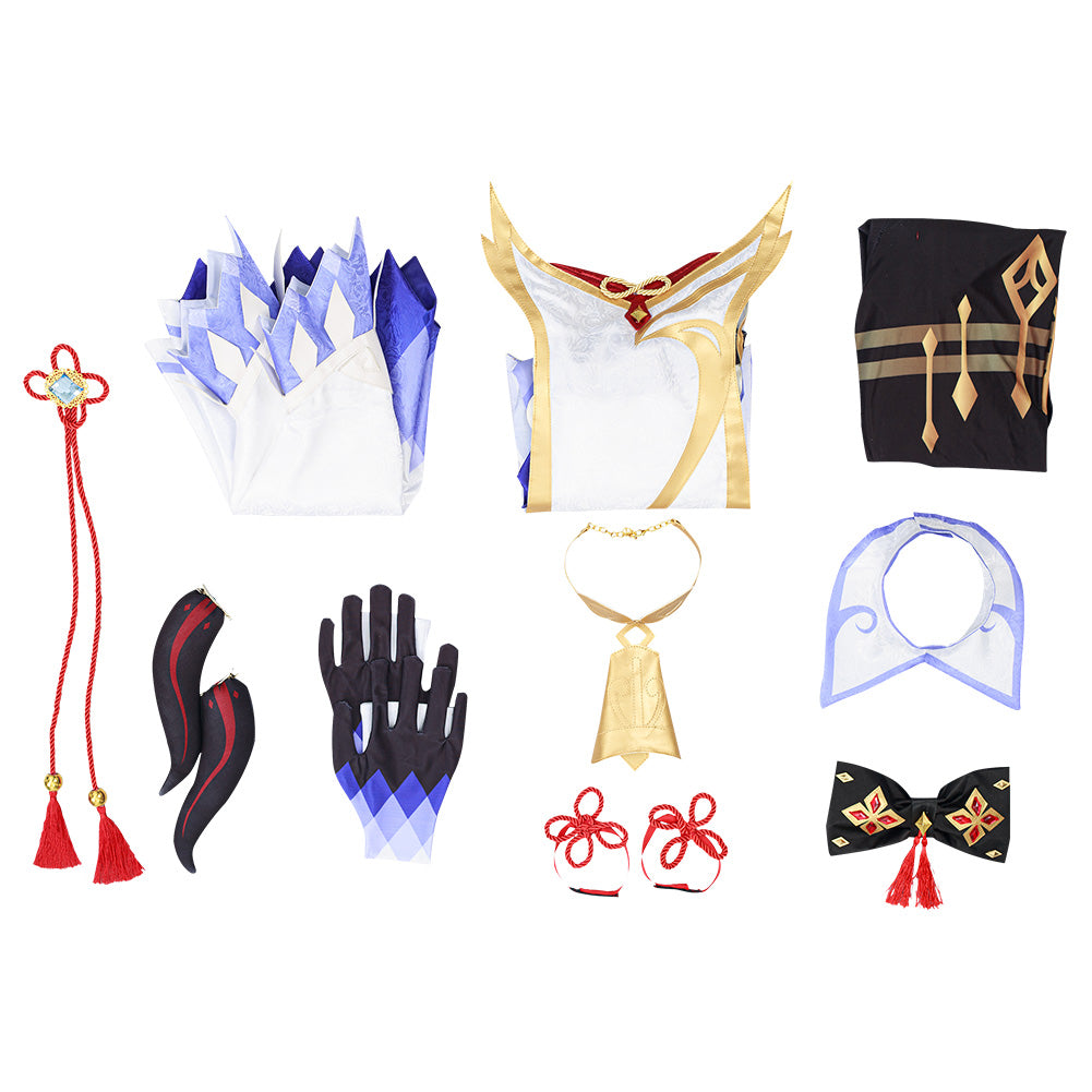 Ganyu Cosplay Costume Jumpsuit