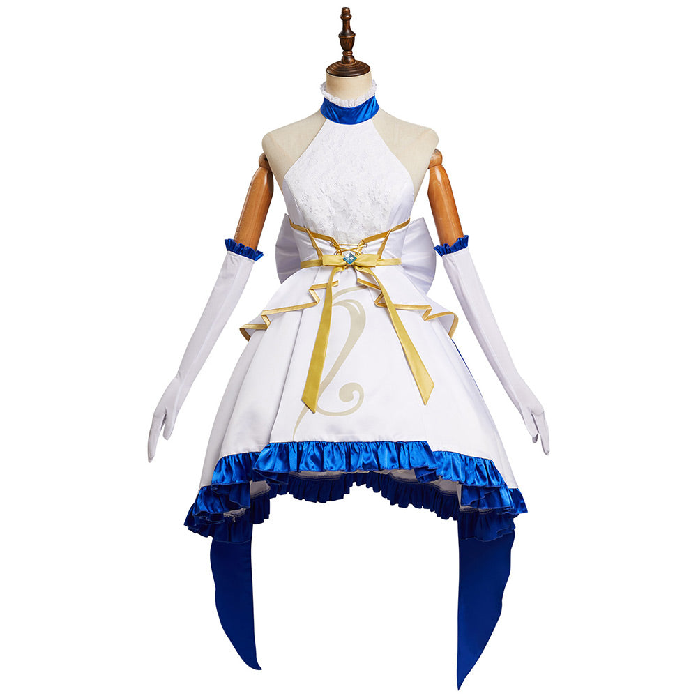 Genshin Impact Ganyu Wedding Cosplay Costume XXXL