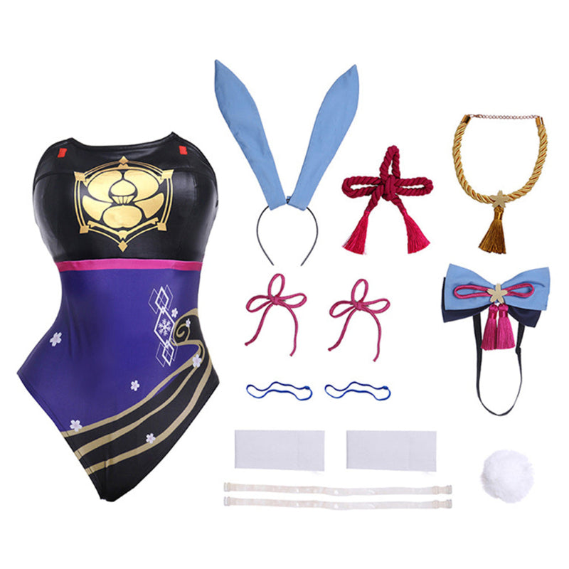 Genshin Impact Kamisato Ayaka Cosplay Costume