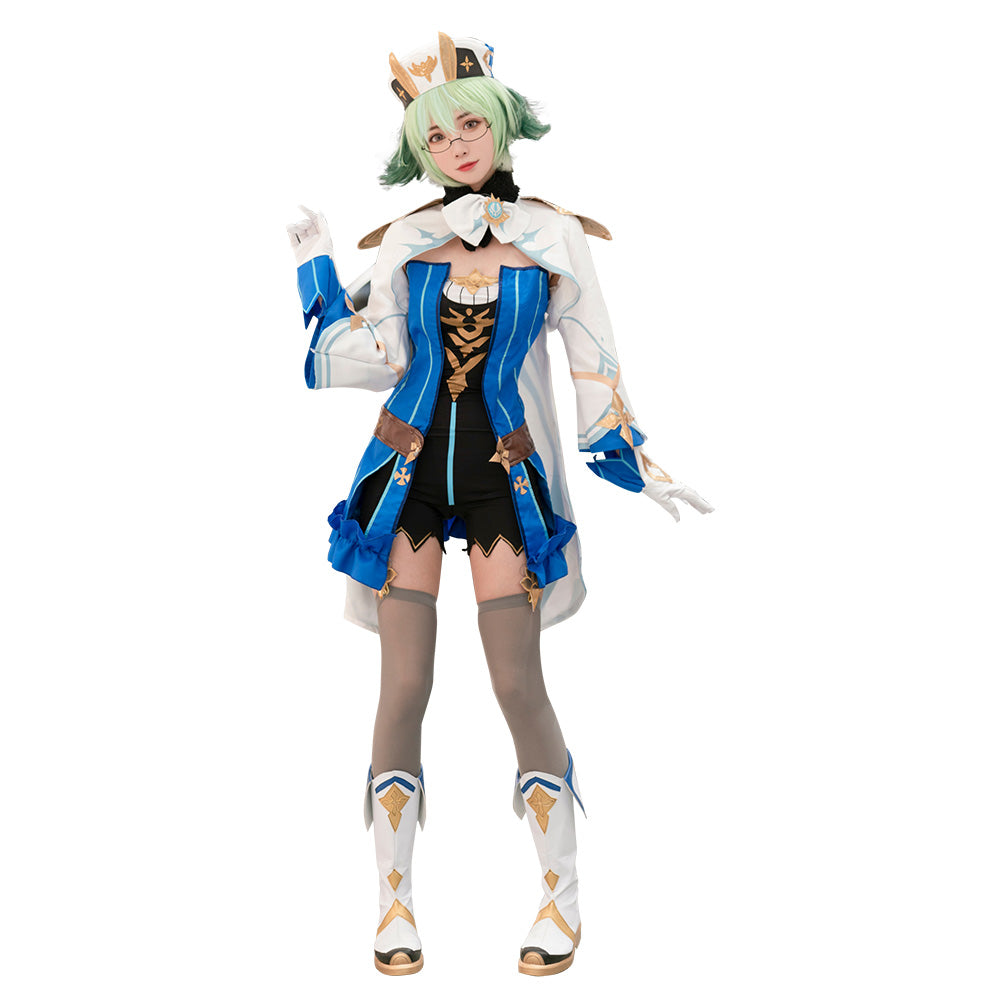 Genshin Impact Sucrose Cosplay Costume