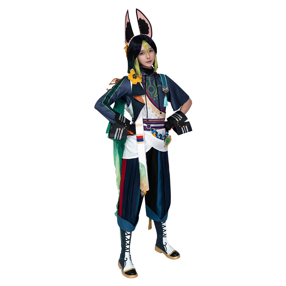 Genshin Impact Tighnaria Cosplay Costume