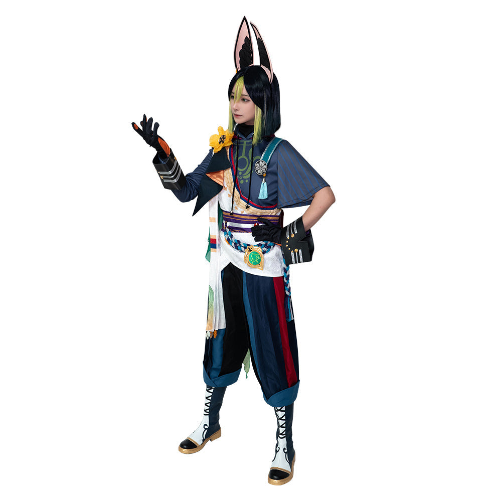 Genshin Impact Tighnaria Cosplay Costume