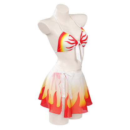 Halloween Carnival Rengoku Kyoujurou Cosplay Swimsuit