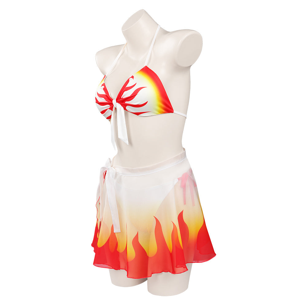 Halloween Carnival Rengoku Kyoujurou Cosplay Swimsuit