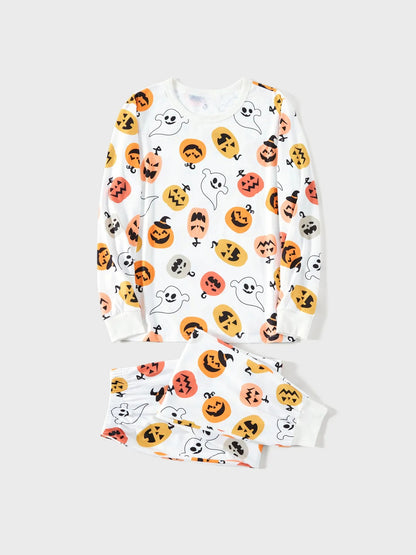 Halloween Printed Family Pajama Set Woman