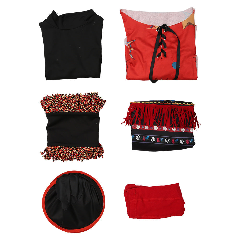 Halloween Themed Skirt With Hat Costume