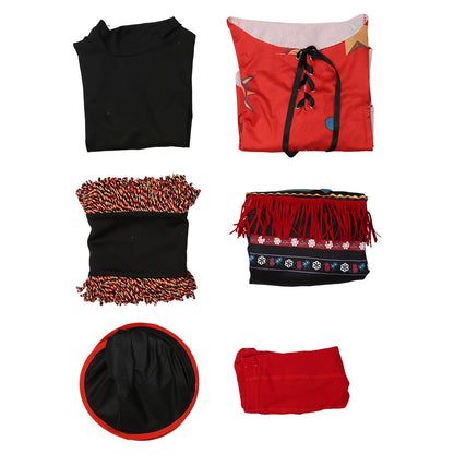 Halloween Themed Skirt With Hat Costume