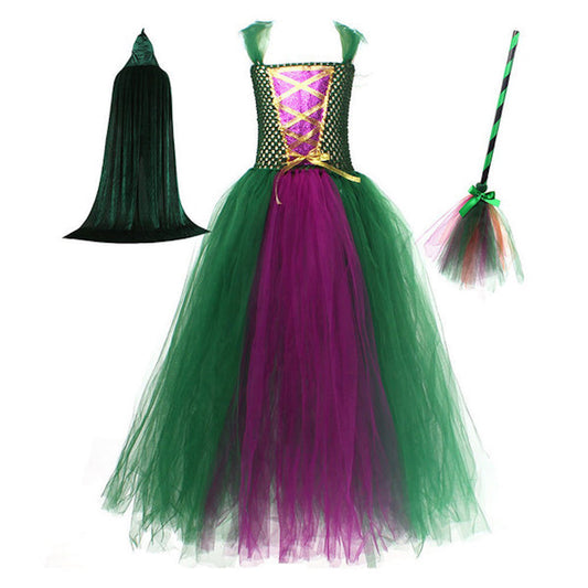 Mesh Dress Halloween Carnival Suit