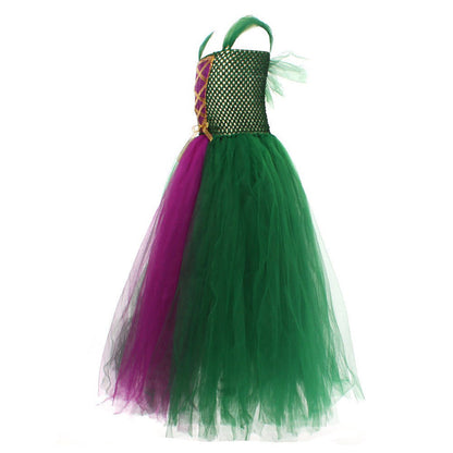 Mesh Dress Halloween Carnival Suit