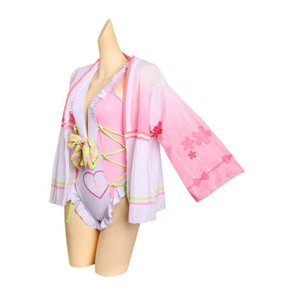 Kanroji Mitsuri Cosplay Costume Outfits