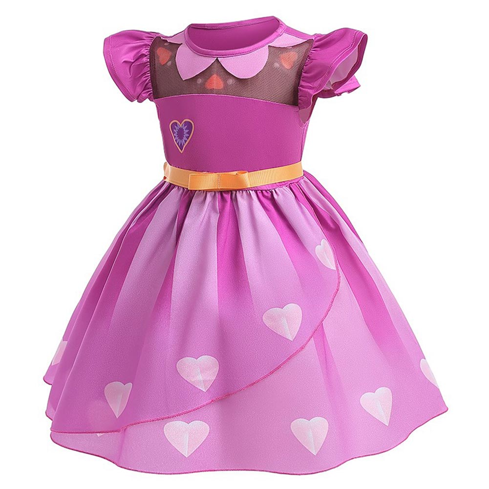 Kira Kiwi Dress Kids Cosplay Costume