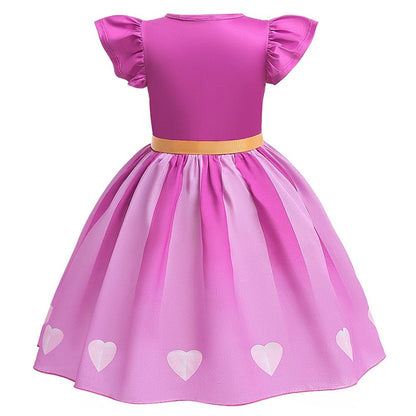 Kira Kiwi Dress Kids Cosplay Costume