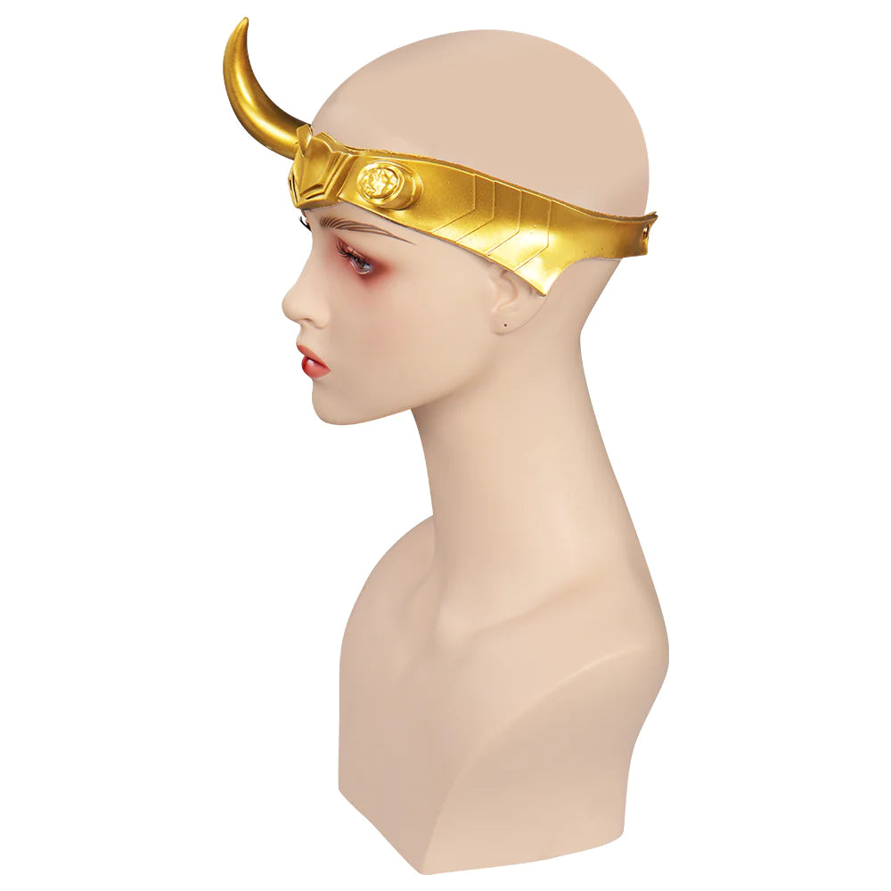 Lady Loki Sylvie Helmet Costume Props