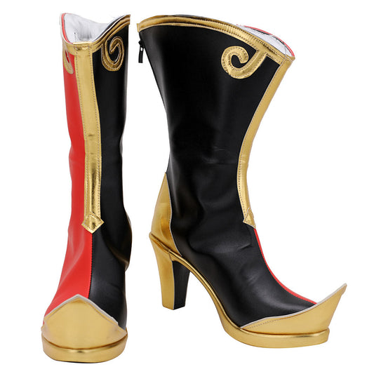 Genshin Impact Yan Fei Cosplay Boots 10.5