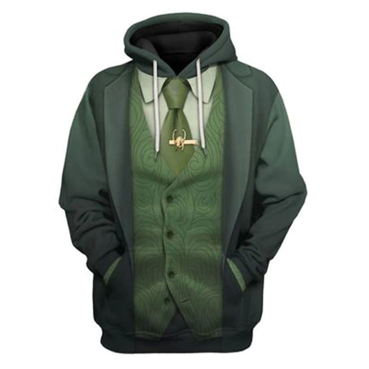 Loki 3D Print Casual Hoodie XXXL