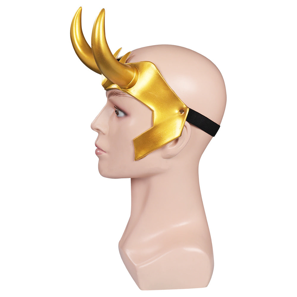 Loki Mask Cosplay Latex Helmet