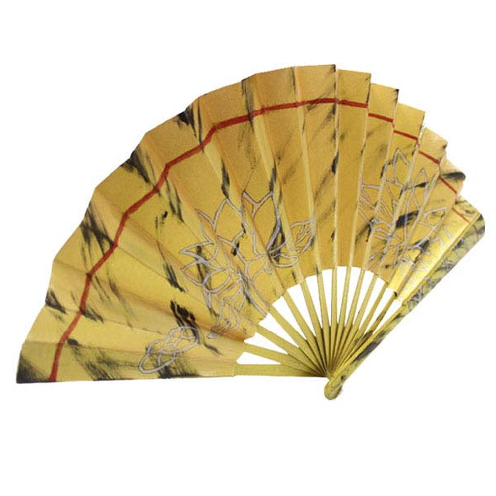 Lotus Plastic Folding Fans