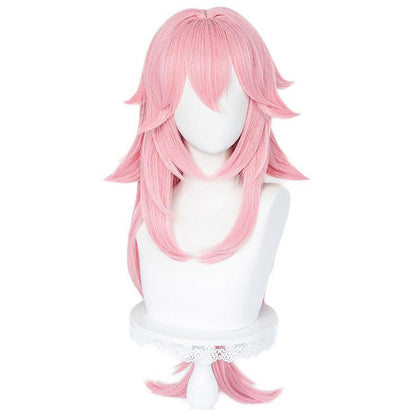 Elegant Miko Cosplay Wig