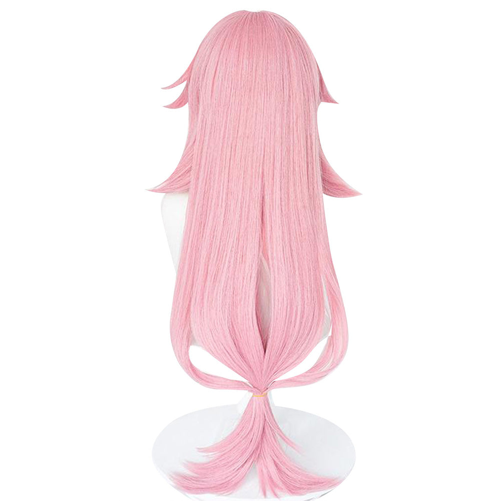 Elegant Miko Cosplay Wig