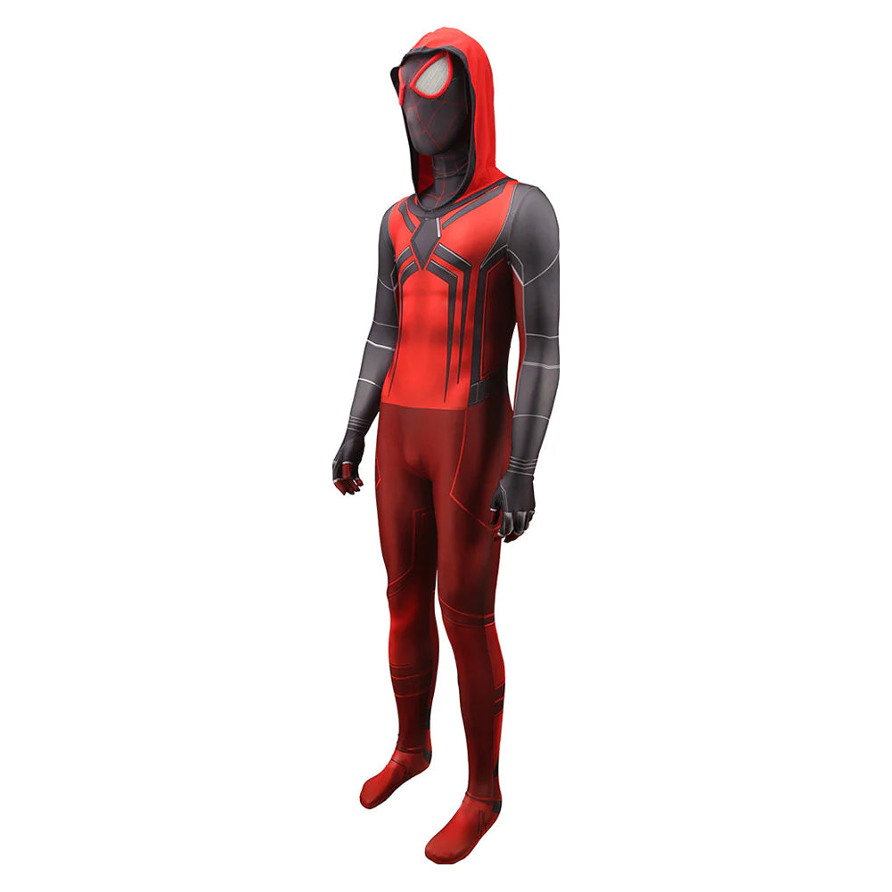 Miles Morales Spiderman Jumpsuit Costume