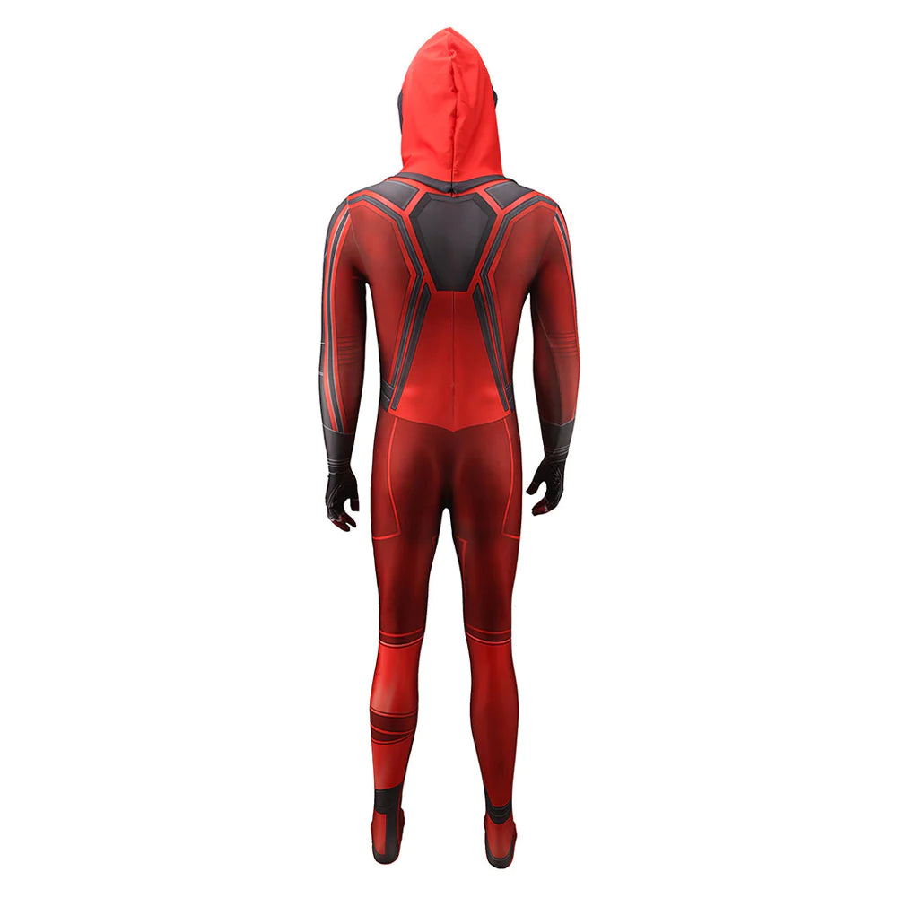 Miles Morales Spiderman Jumpsuit Costume