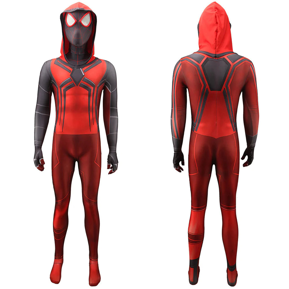 Miles Morales Spiderman Jumpsuit Costume XXL