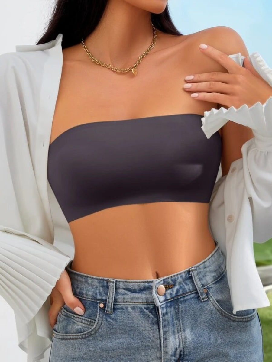 Plain Bandeau Bra