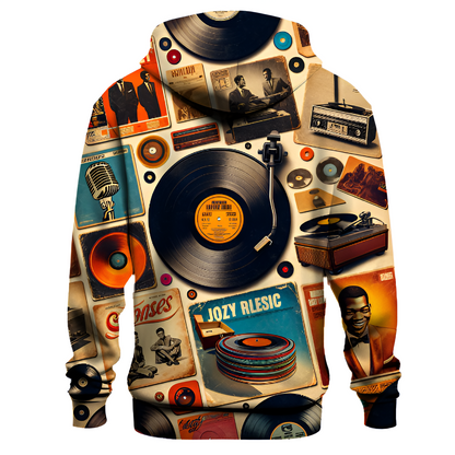 Retro Vinyl Vibes Hoodie