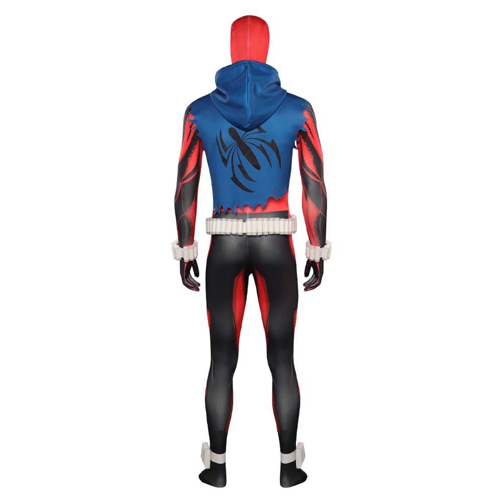 Scarlet Spider Cosplay Costume From Spider-Verse