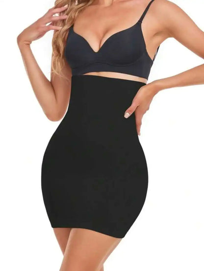 Solid Shapewear Slip Black