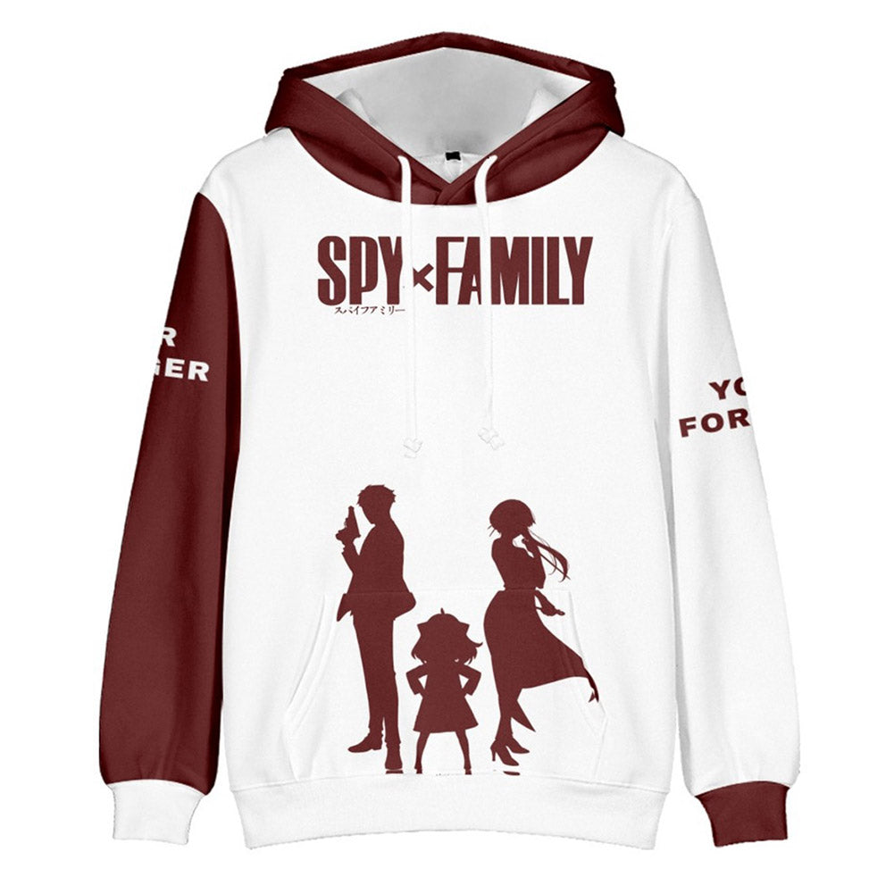 Spy Family Casual Streetwear Hoodie 6XL