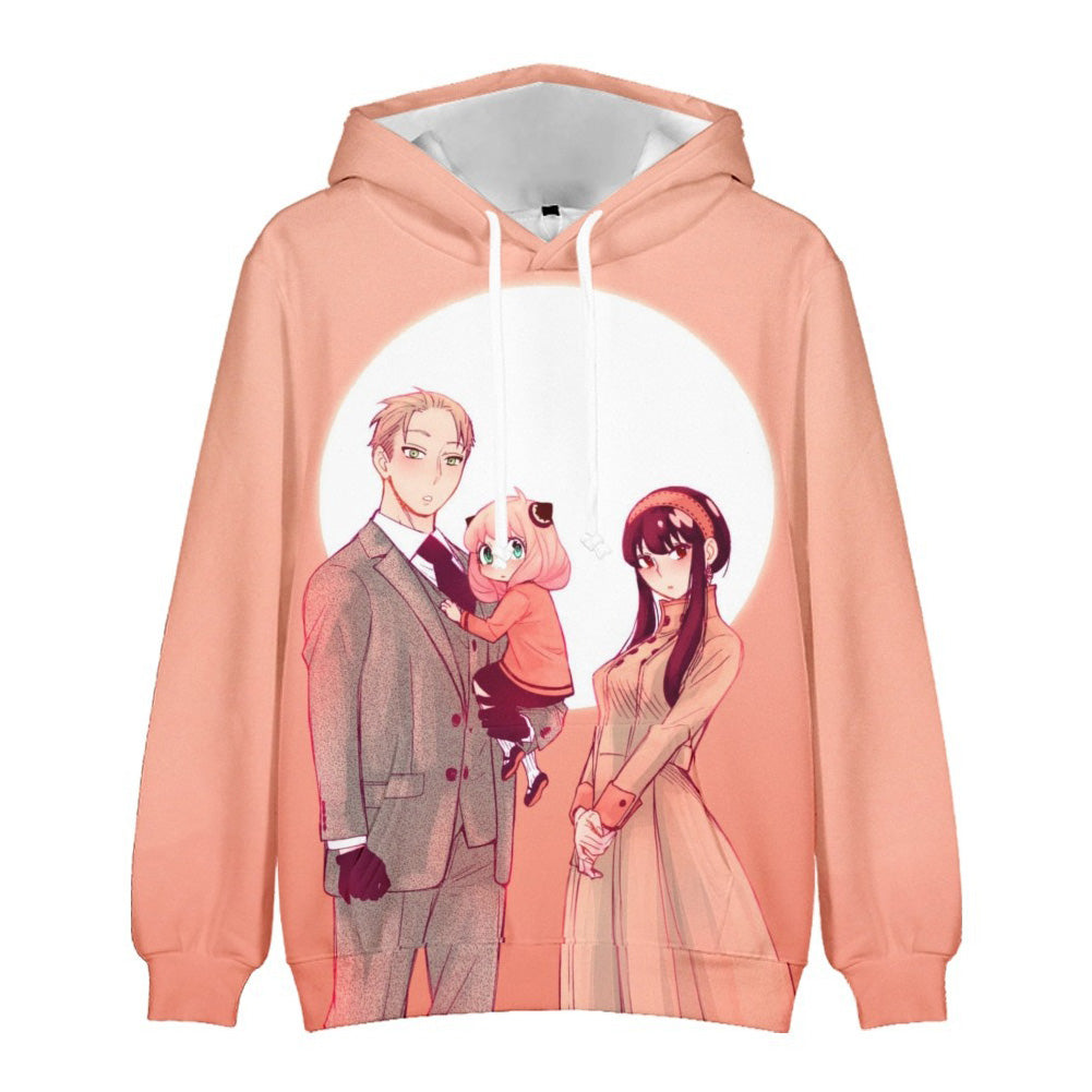 Spy Family Cosplay Casual Hoodie 6XL