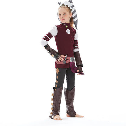 Star Wars The Clone Wars Ahsoka Tano Cosplay Costume