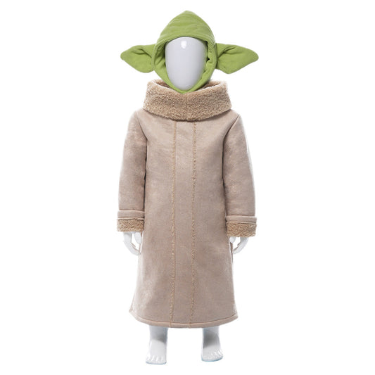 Star Wars The Mandalorian Baby Yoda Cosplay Costume For Kids 6