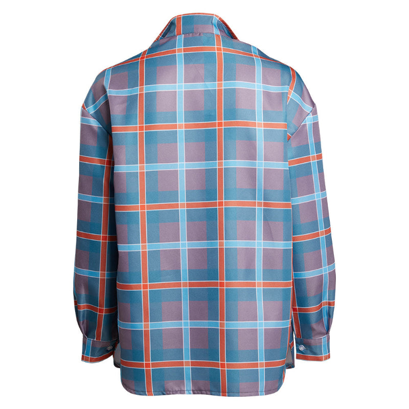 Stranger Things Plaid Shirt Cosplay Shirt