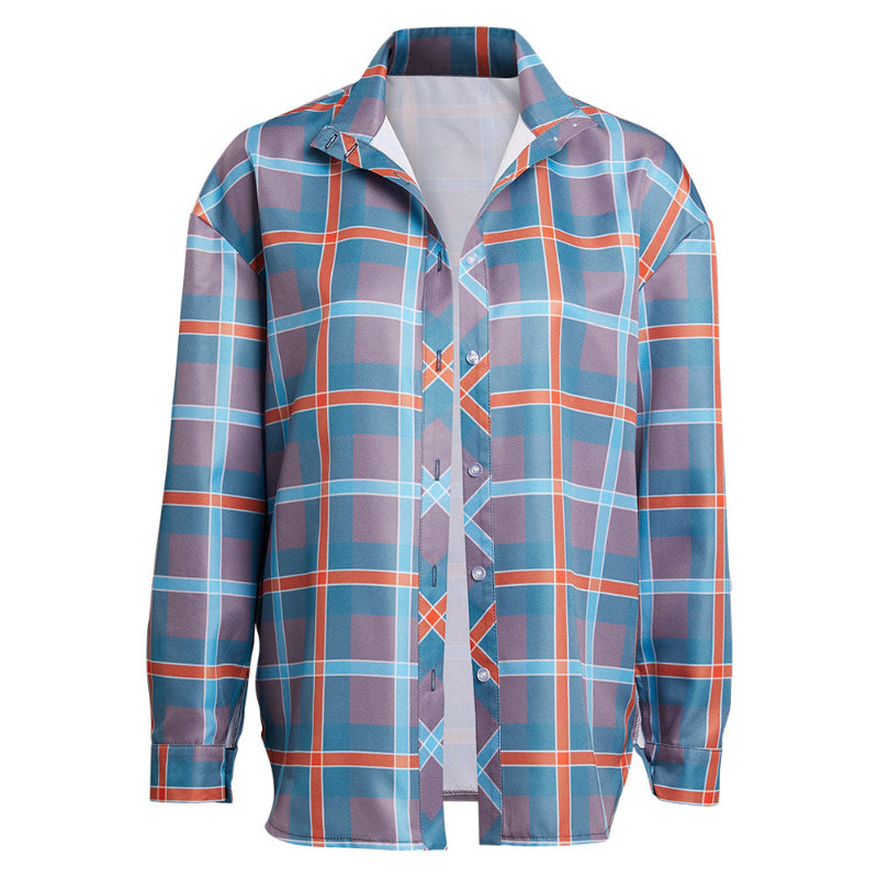 Stranger Things Plaid Shirt Cosplay Shirt