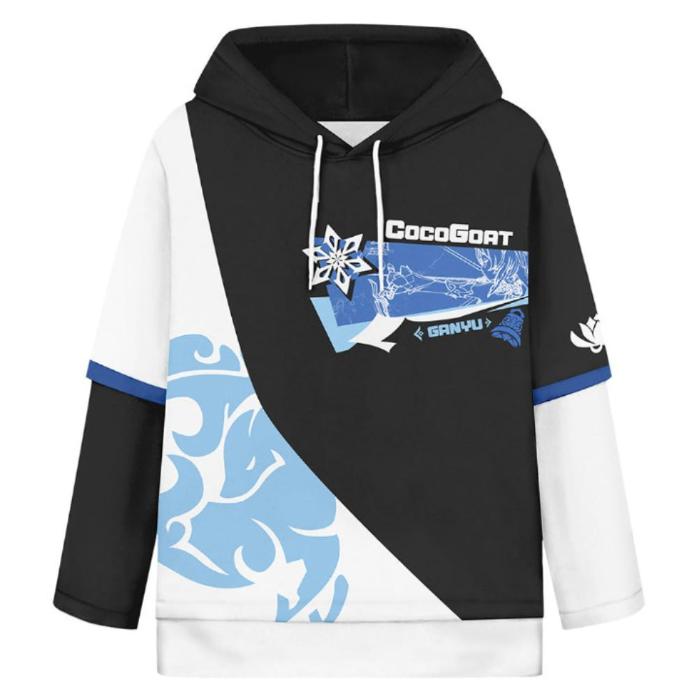 Two Piece Hoodies 3D Printed XXL