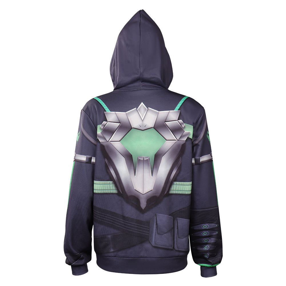 Valorant Viper Cosplay Costume Hoodie Carnival Suit