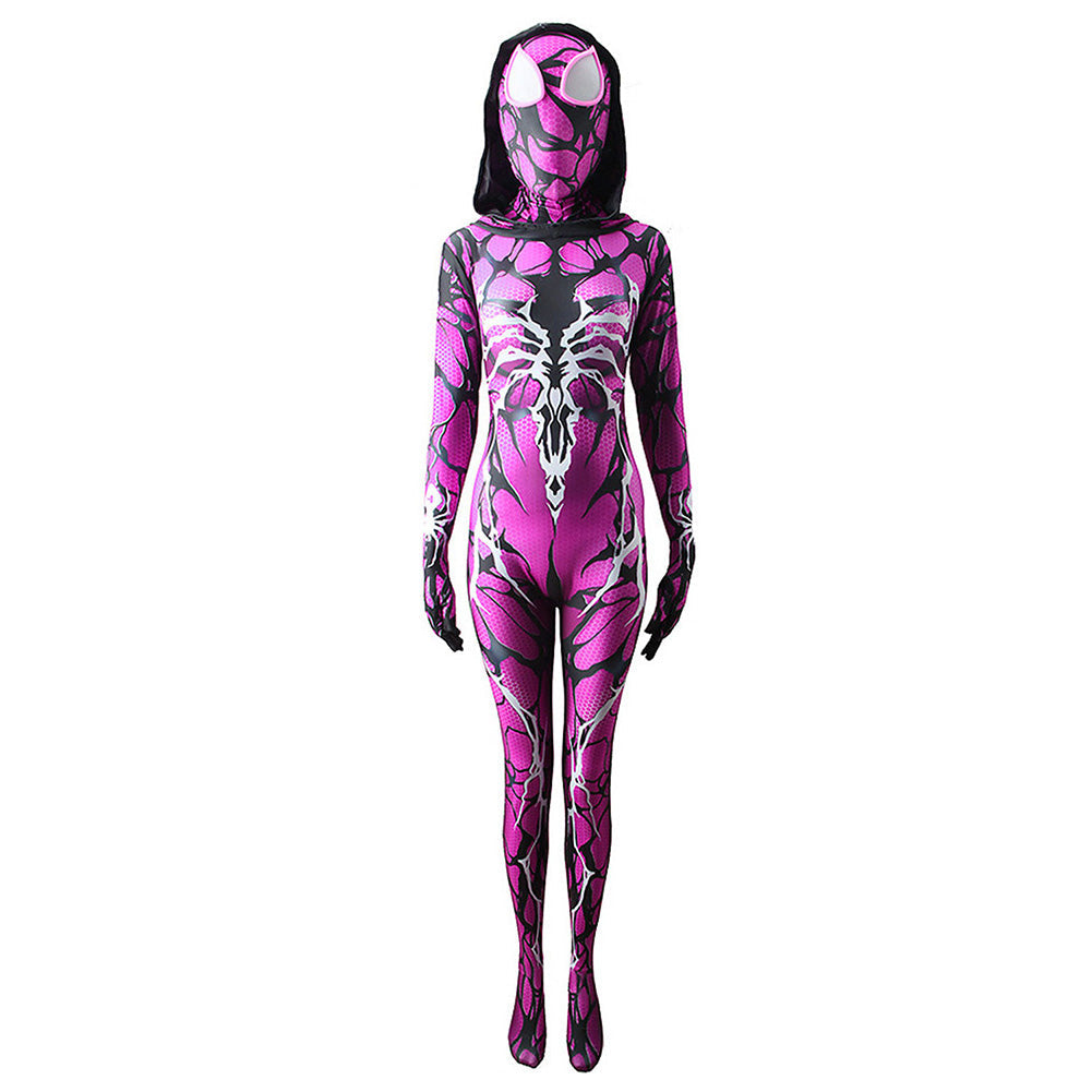 Venom X Gwen Stacy Cosplay Costume For Halloween Carnival