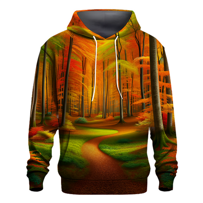 Whimsical Autumn Forest Hoodie