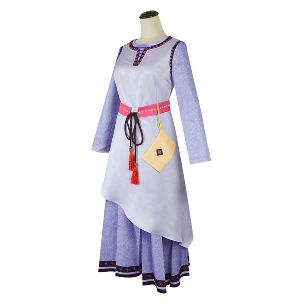 Wish Asha Cosplay Costume Dress